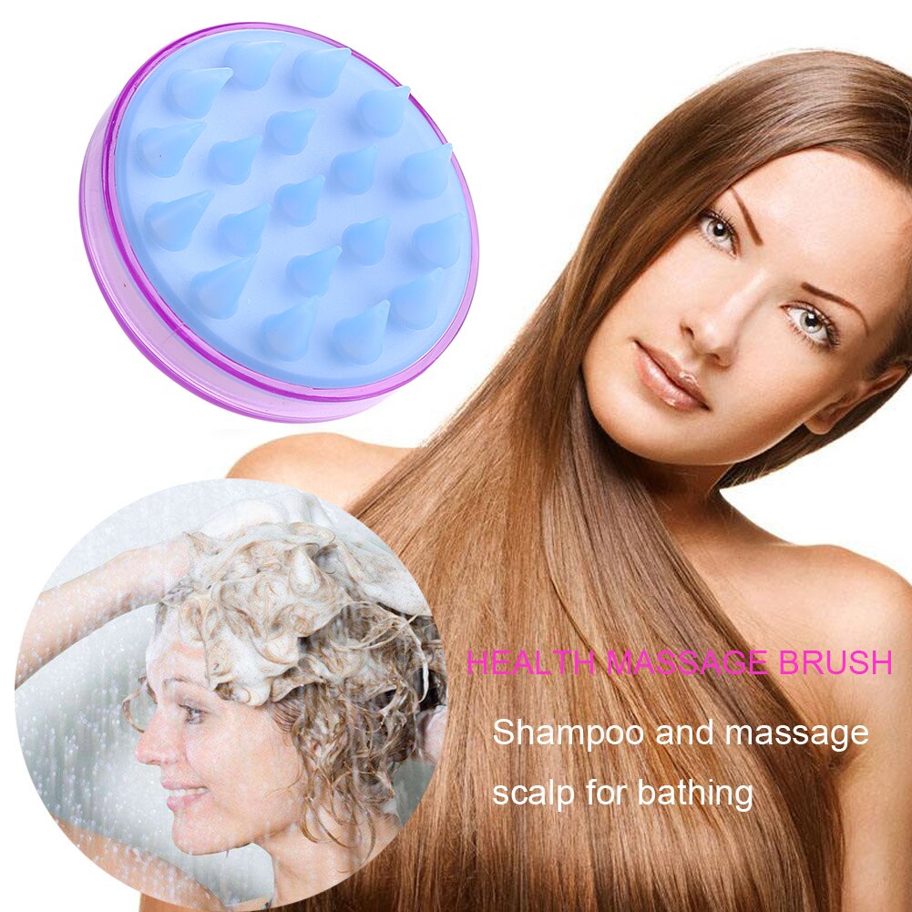 Baby Siliconen Shampoo Borstel Hoofdhuid Massage Borstel Shampoo Haar Wassen Kam Douche Borstel Bad Spa Kids Wassen Haar Tool