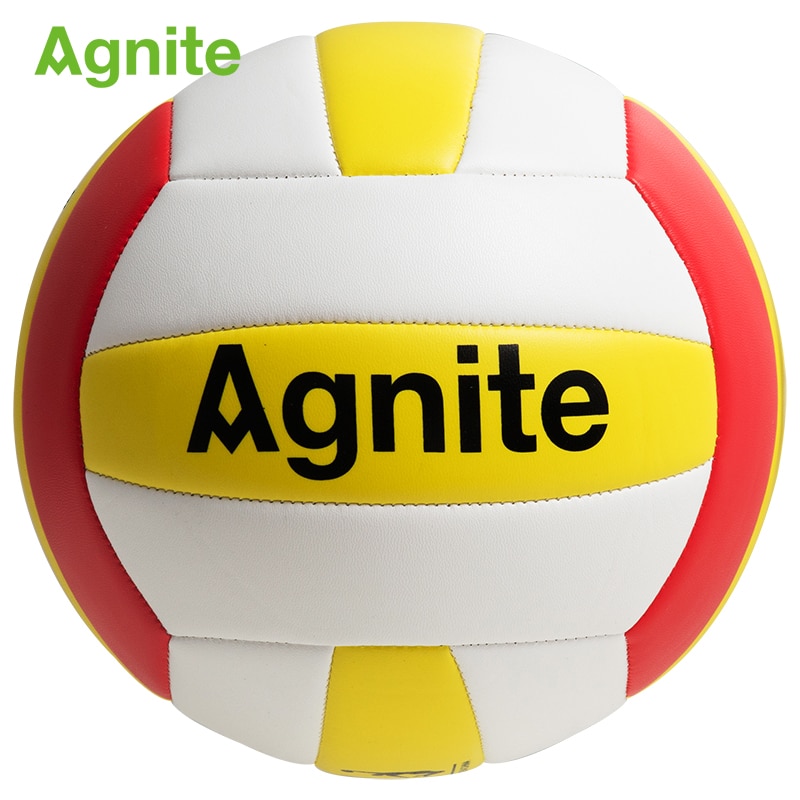 Agnite Volleyball - Professional No.1 Soft PVC - 21.5cm - Indoor/Outdoor Training & Competition