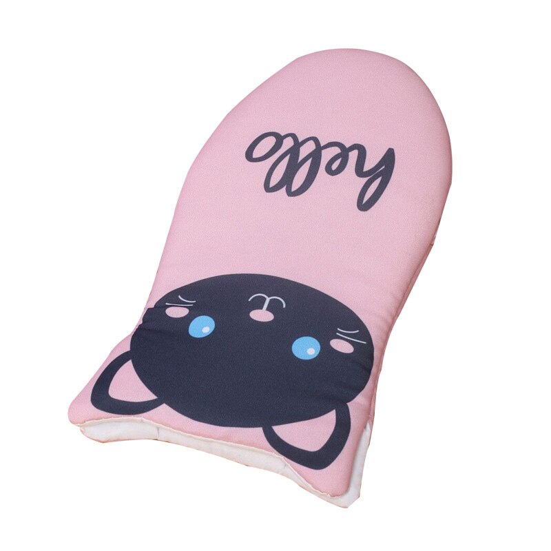3D dessin animé chat pattes four mitaines longue coton cuisson isolation micro-ondes résistant à la chaleur anti-dérapant gants Animal 1PC: F 1 pcs