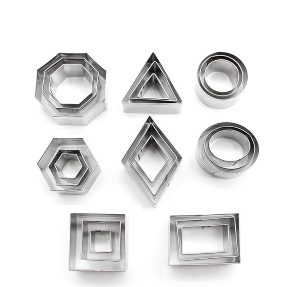 Mini Cookie Cutters Set-24 Pieces Of Stainless Steel Cake Molds,Children's DIY Biscuit Mold (Pastry,Dough,Pies,Fondant,Clay)