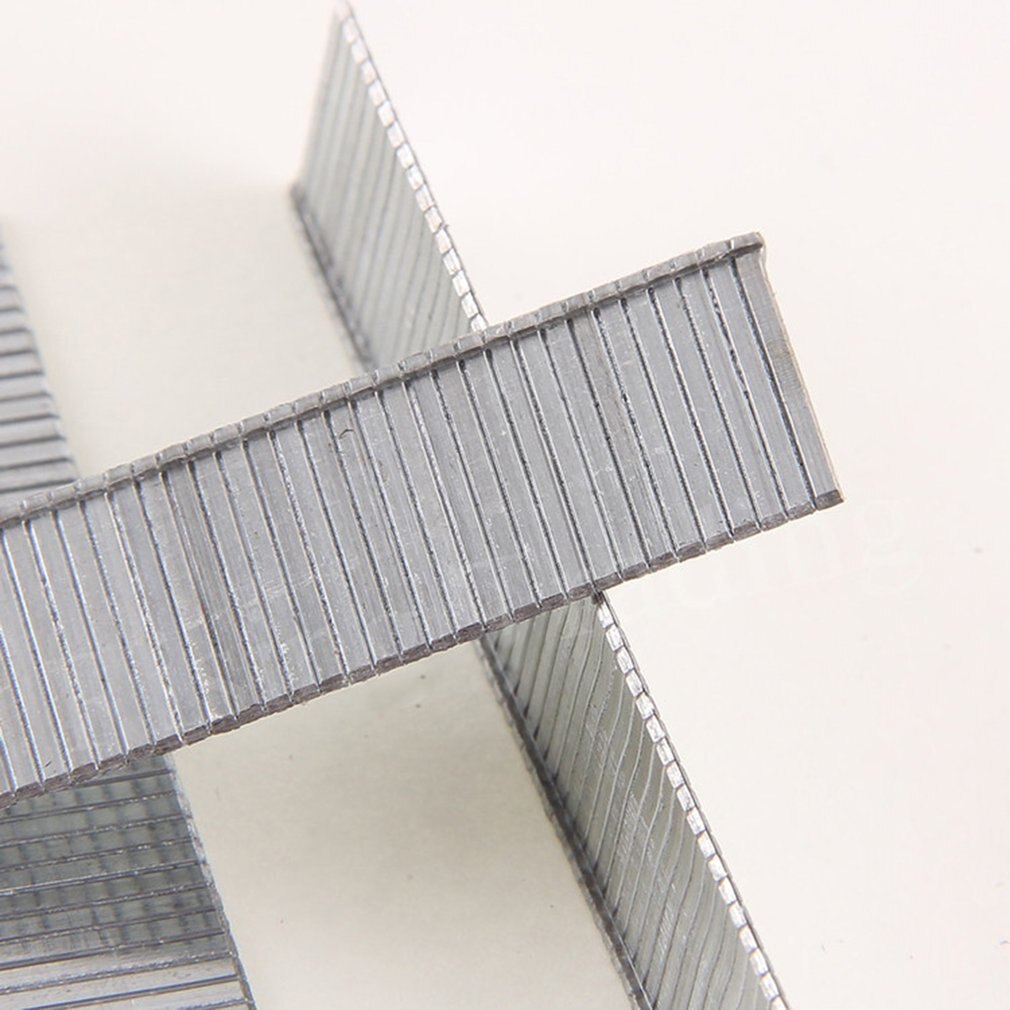 1000Pcs F10 Heftklammern 10mm Länge Rostfrei Nägel Für Framing Tacker Elektrische Nägel Tacker Zubehör Schreiner Werkzeug