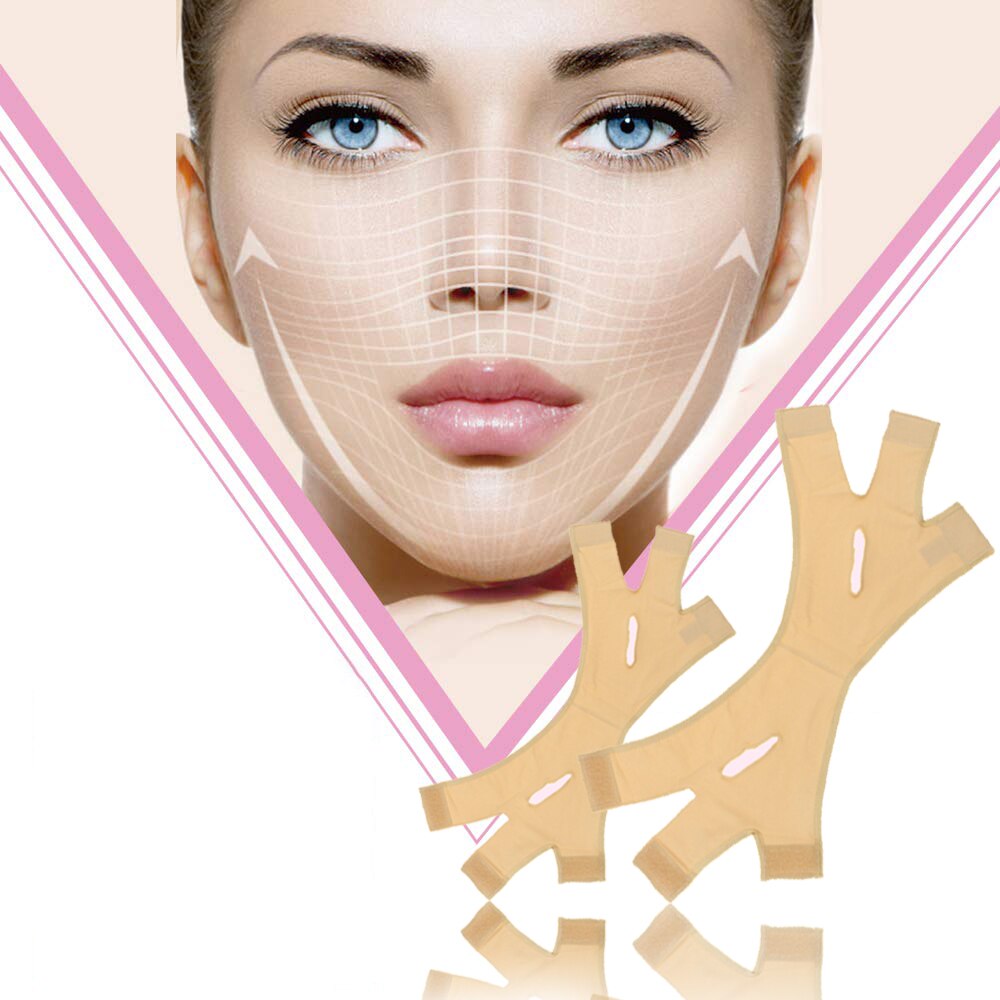 V Shaper Facial adelgazamiento vendaje relajación levantar forma de correa reducir doble mentón y rostro máscara adelgazamiento banda mujeres portátil