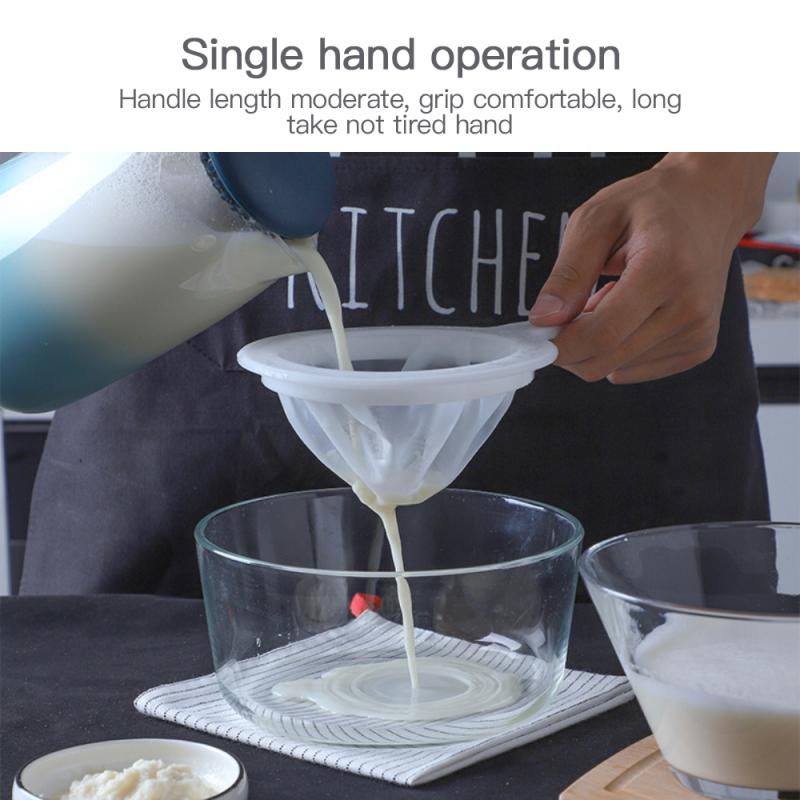 Lot De 6 Passoires Fines En Nylon Avec Crochets - Mailles 80, 100, 120, 200, 300, 400 - Pour Filtrer Jus, Lait, Vin, Café, Huile - Idéal Cuisine Et Bar