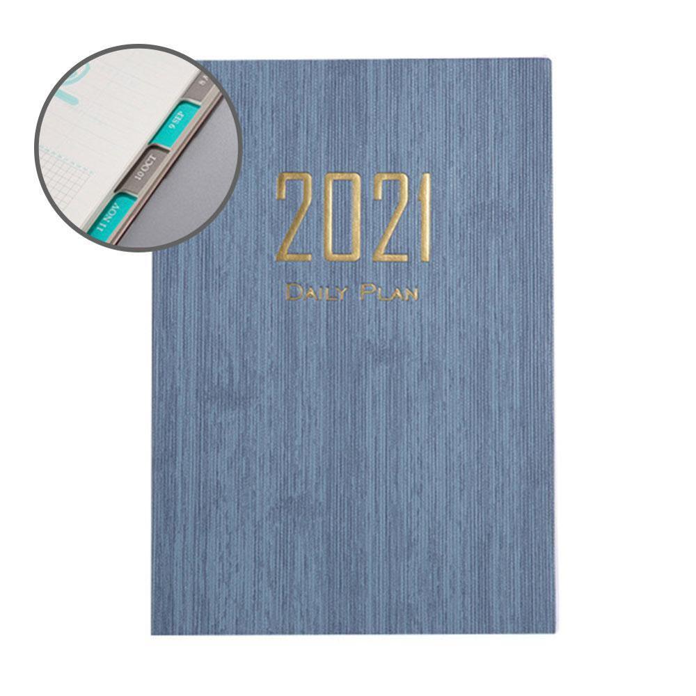 Time Management Schedule Book Color Calendar Notebook Dates Reminder Planner Table Timetable V4J1: green