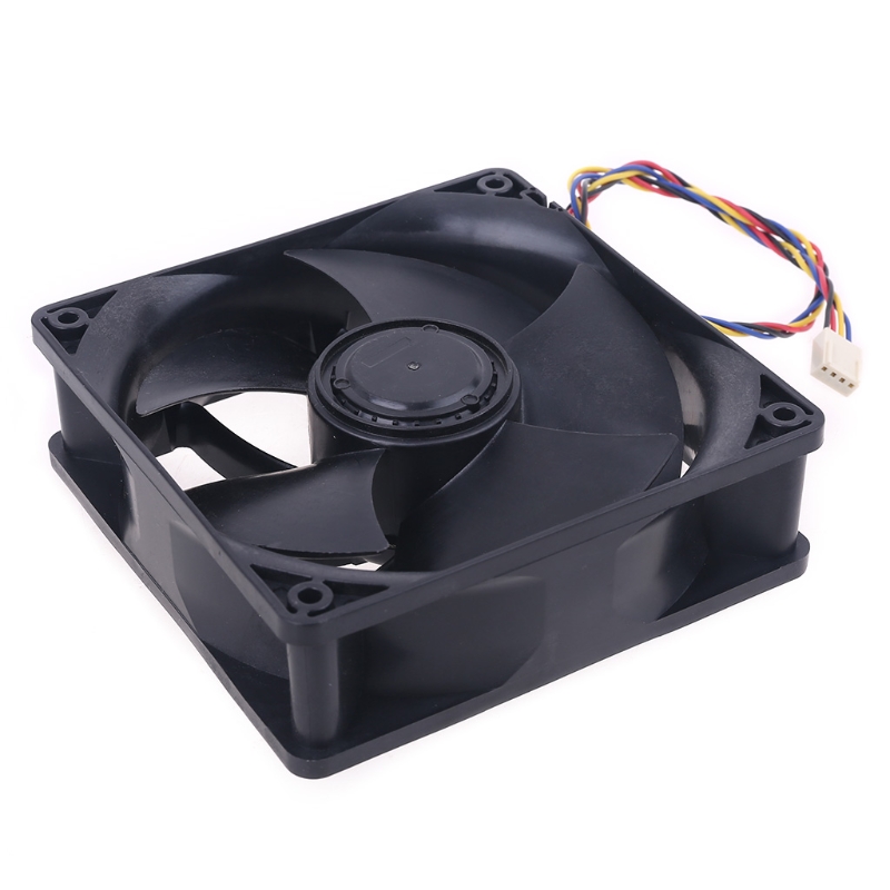 6000RPM 120mm 12cm PWM velocidad CFM ventilador refrigeración ordenador W12E12BS11B5-57 para 12V 1.65A 4 cables 4