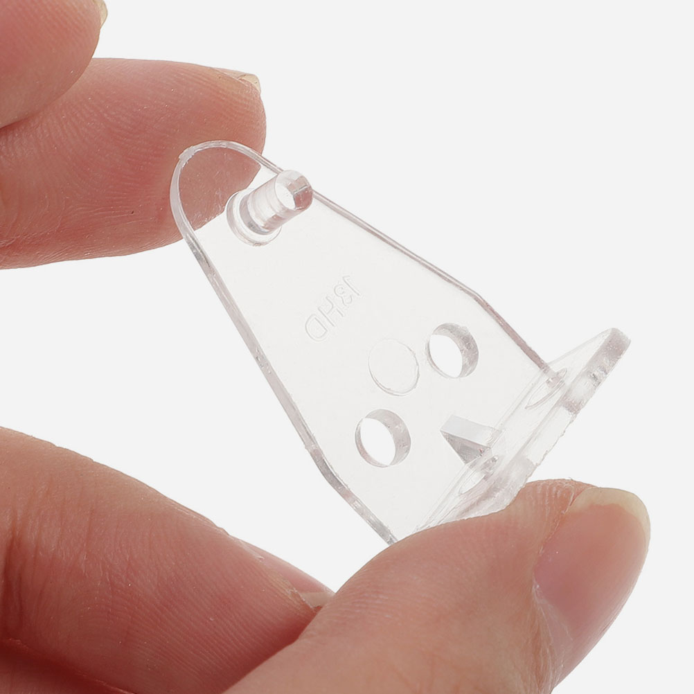 10 st fästen för fönsterlucka, persienner, persienner för fönster, plastklämmor i botten