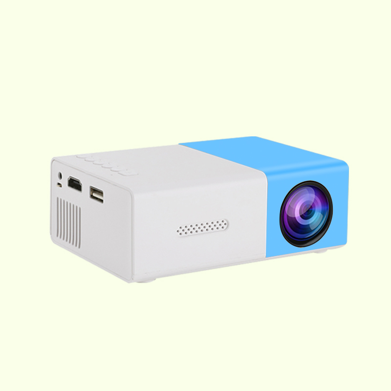Projector for Home Use 4K Ultra HD Mobile Phone Wall Projection, Dormitory, Bedroom, Living Room, Home Cinema Projector: Other / EU Plug