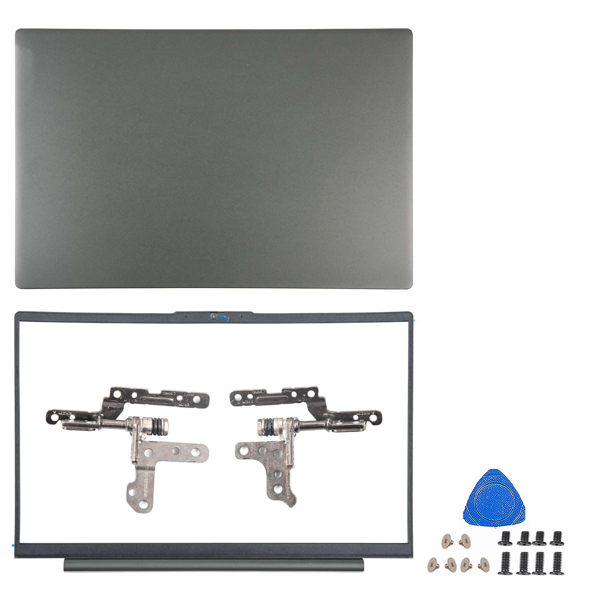 Top Case For Ideapad 5 15IIL05 15ARE05 15ITL05 15ALC05 LCD Back Cover Front Bezel Hinges Rear Lid AMK7000110 GS557