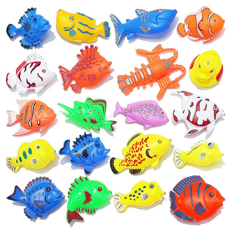 Children&#39;s Magnetic Fishing Game Fish Toy Magnetic Game Children Fishing Toy Exercise Body Coordination Suit To Children