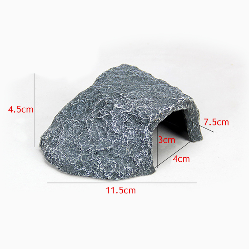 Lizard Snake Turtle Hide Rest Cave Reptiles House Reptile Hiding Cave Basking Hide Habitat Aquarium Landscaping Terrarium Decor