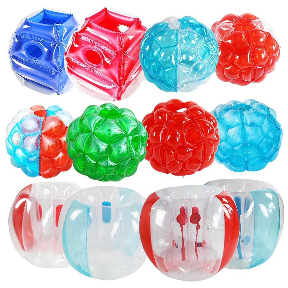Outdoor Activity Inflatable Bubble Buffer Soccer Balls Safety and Resistance Collision Bumper Ball Funny Body Punching Ball