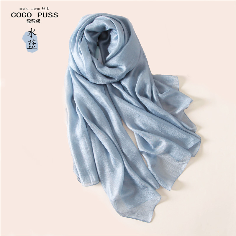 2023 de lujo bufanda de para mujer liso seda liné chales bufandas verano señora pañuelos Pashmina Foulard Hijab 180*90Cm: Negro