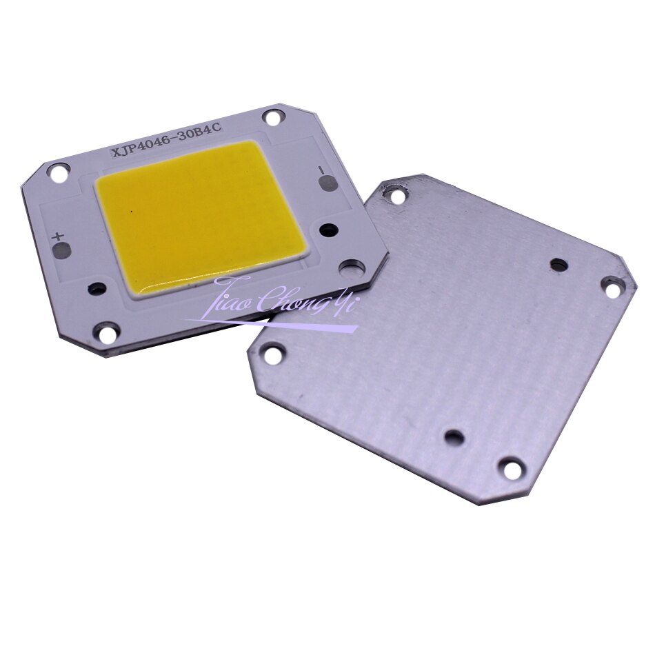 100W 40x46mm COB LED-Chip warm weiß 3000-3500k 100 LM/W LED DC12V 7A Chip Quelle für Flutlicht Freies 10PCS