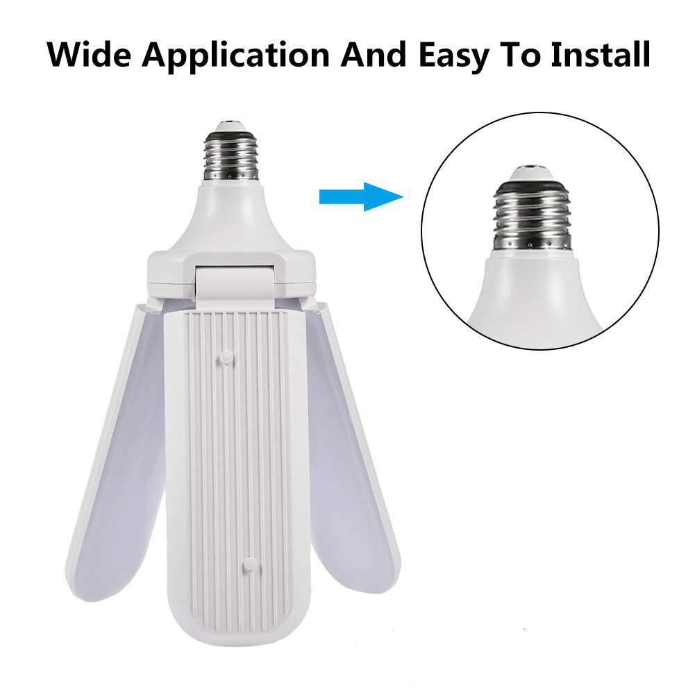 Deformable Garage Light Led highbay 30W E27 110-265V Ceiling Light for Garage/ Attic / Basement / Home LED Mining lamp