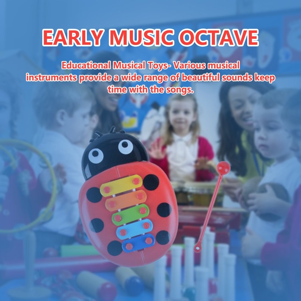 Hand Klop Piano Educatief Speelgoed Hand Harp Jongen Meisje Musical Baby Speelgoed 8-Note Xylofoon Voor 0-3 jaar Oude Kinderen Peuter