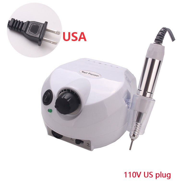 Professionele Elektrische Acryl Nail Art File Boor Set Manicure Machine Zand Kit Nail Art Boor Machine Elektrische Nagel Boren: 02