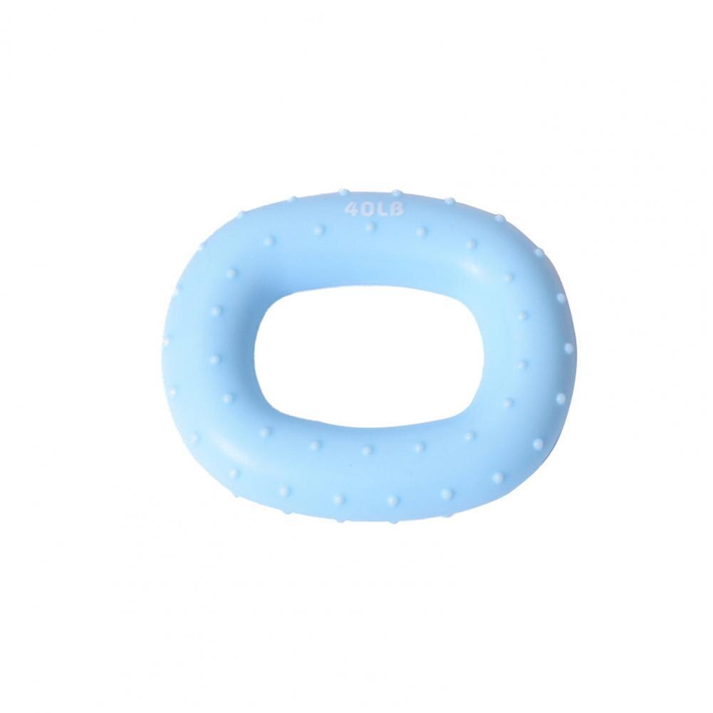 Strength Muscle Recovery Training Hand Cramps Recovery Squeeze Ring for Home:  Blue