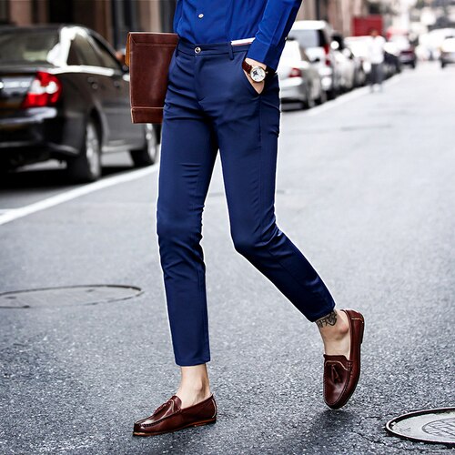style Mens Slim Fit Business Dress Pants for Men S... – Grandado