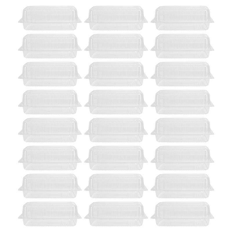 25pcs Disposable Dessert Packaging Box Convenient Practical Cake Box Dessert Box