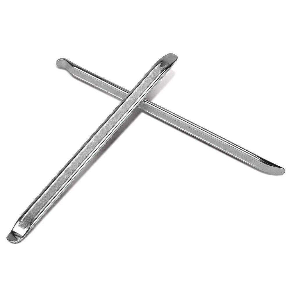 2 uds, abridor de cuchara para bicicleta, llantas duraderas, palanca para neumáticos, bicicleta, acero, motocicleta, herramientas de reparación prácticas, cambiador para ciclismo