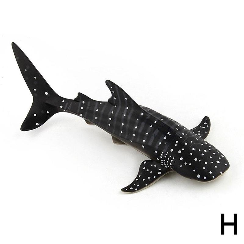 Simulation solide harz Wal modell ozean sealife tiere Modell bule Wal Hai spermien Wal schildkröte Einhorn Wal spielzeug für freundlicher: H