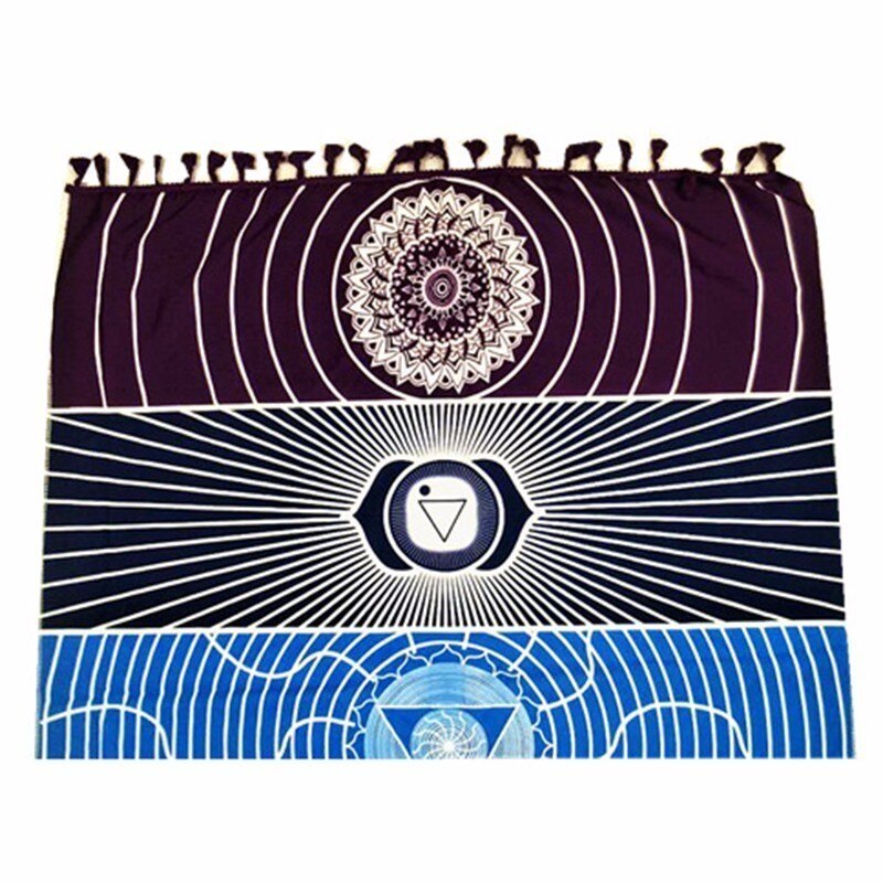 Vierkante Strandlaken Met Kwasten Microfiber Grote Reactieve Afdrukken Strand Handdoeken Serviette De Plage Adulte Bad Bedekken