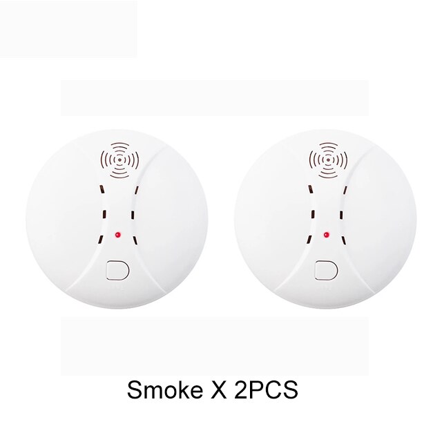 Tuya Smart Wifi Alarmsysteem Kits Draadloze Beveiliging Inbraak Met Motion Detector Deur Sensor Rook Smart Leven App Smart Home diy: K