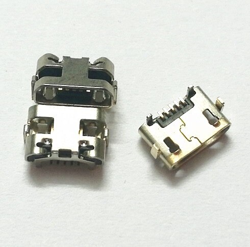 100 stuks Voor MOTOROLA MOTO G5S micro usb charge charging connector plug dock aansluiting poort