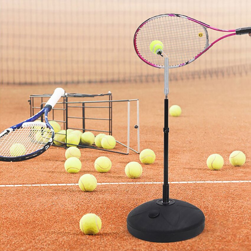 Single Adjustable Tennis Ball Exercise Trainer Te... – Grandado