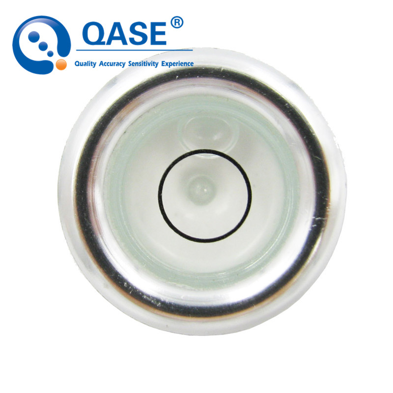 Size 21*19mm Invar leveling staff Bubble Spirit Level for Centering rod Base vial bevel Protractor Pitch 12mm