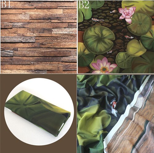 Luxury Landscape Backdrop Newborn Posing Fabric Digital Backdrop Woodlands Background Baby Photography Props: B1 B2