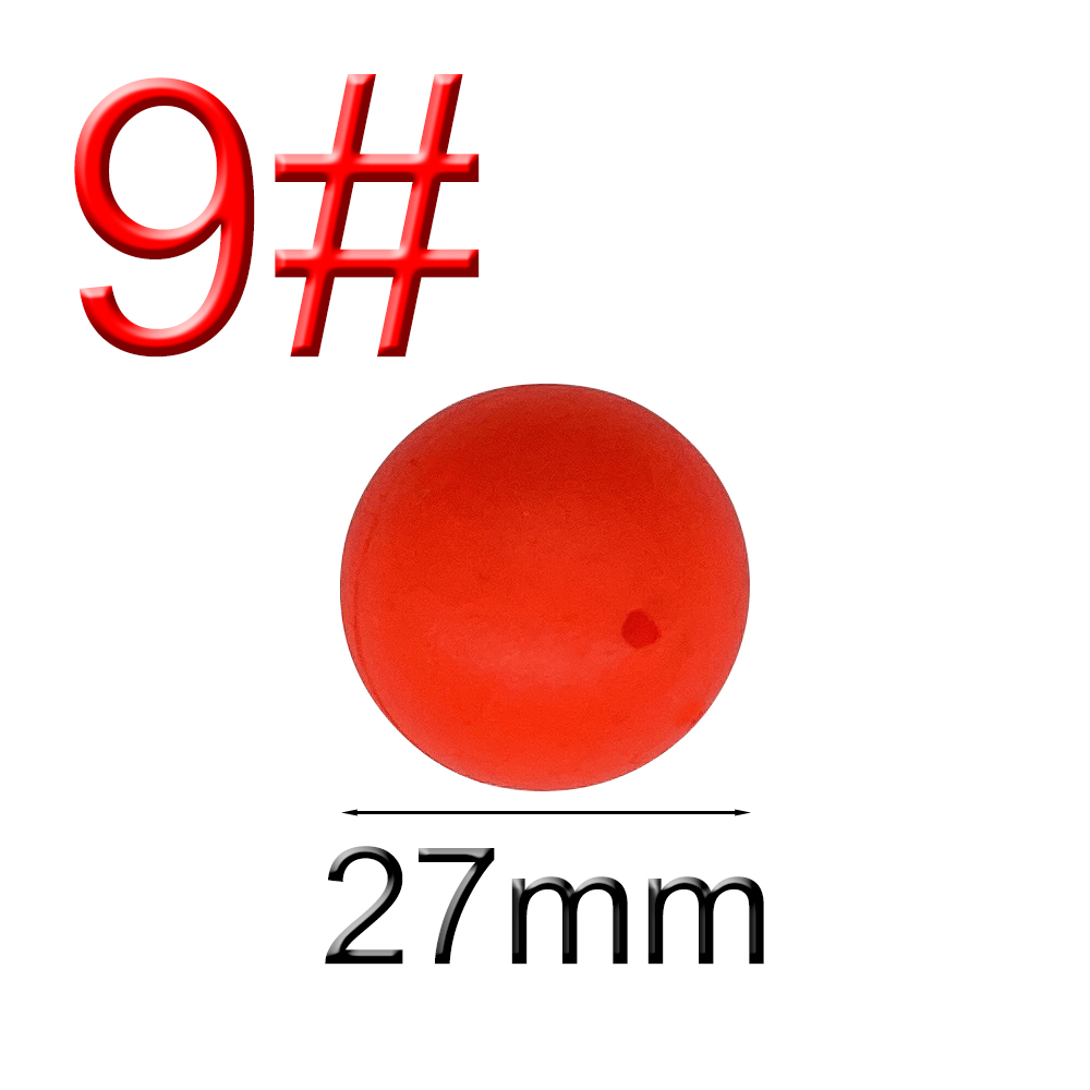 1 # -10 # EPS Float Ball Foam Ball Opvallende bonen Gemodificeerde Float Ball Float Sferische boei Vistuig Heldere kleuren: Marineblauw