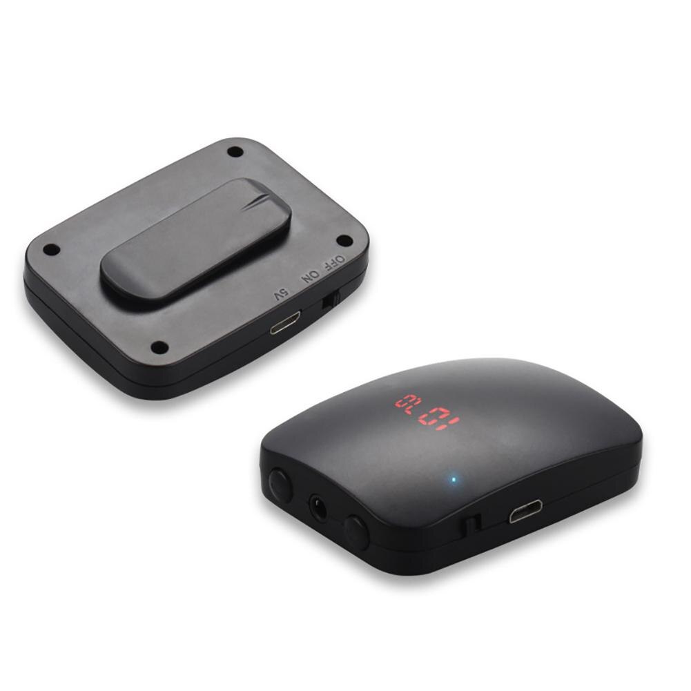 Draadloze Microfoon Fm Radio Zender Headset Kraag Tour Gids Clip Mic