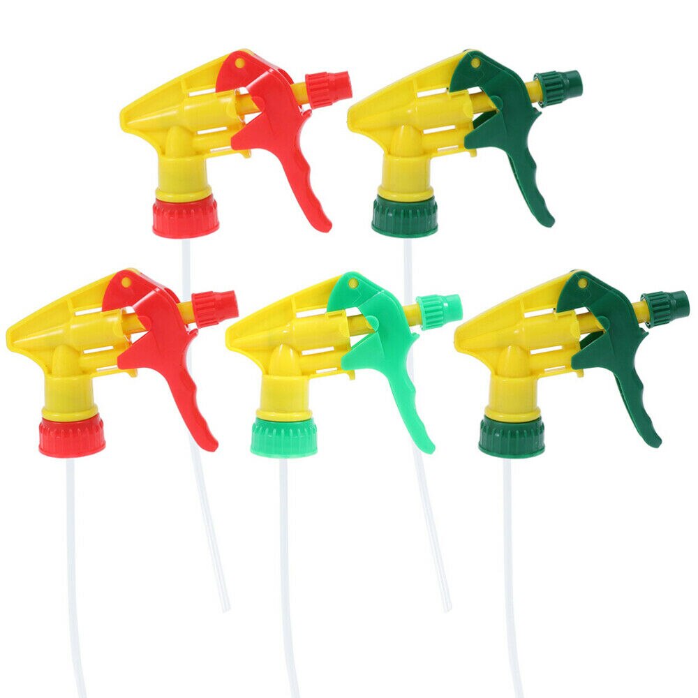 6 Pcs Heavy Duty Chemical Resistant Trigger Sprayer Spray Bottle Nozzle Head