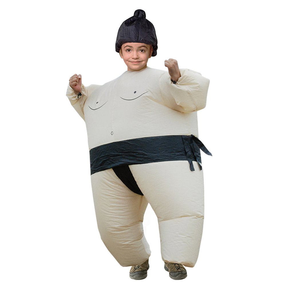 Opblaasbaar sumo kostuum worstelaar halloween kostuum voor volwassenen/kinderen dikke man sumo feest cosplay opblaasbaar kostuum opblaasbaar