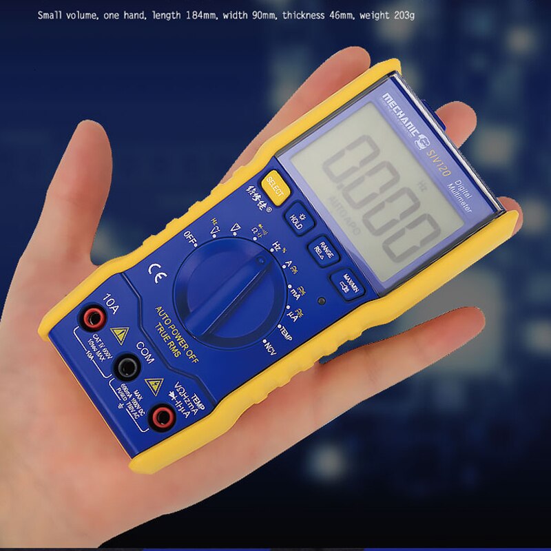 Mehcanic SIV120 SIV119 Latest Multimeter MECHANIC Mini Smart Multimeter Range Mobile Phone Repair Dedicated