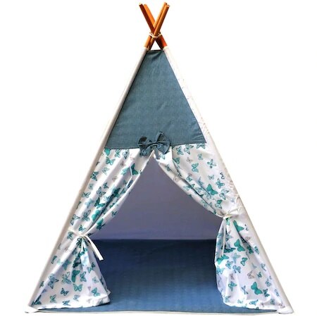 Papoose Play Tent pure Cotton Fabric-10 Different Pattern-ALLERGEN AND HARMFUL CHEMICAL INGREDIENTS importation fees.