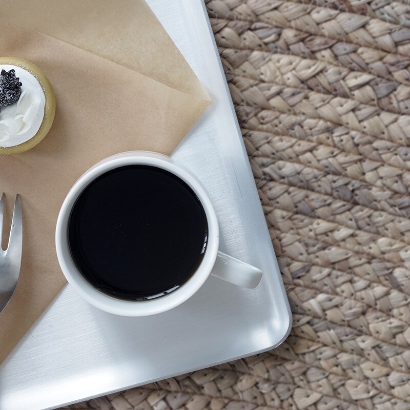 Rectangle Breakfast Dishes and Plates Sets Dessert Cupcake Cake Coffee Fruit Tray for Coffee Shop Tableware Home Storage Plates