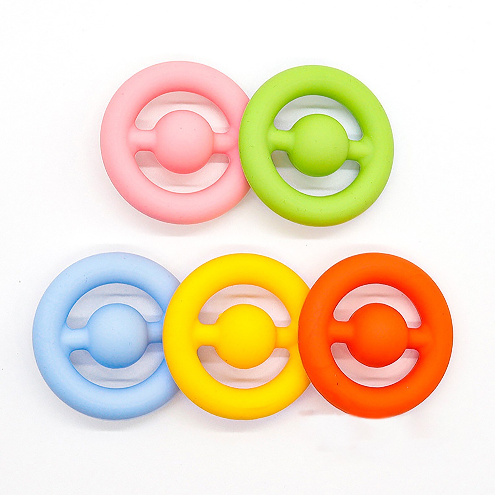 Fidget Toys, Grab, Squeeze, Snap, Sensory ,Stress Relief Finger Sensory Toys Special Needs Stress Relief Calming Simple Sensory