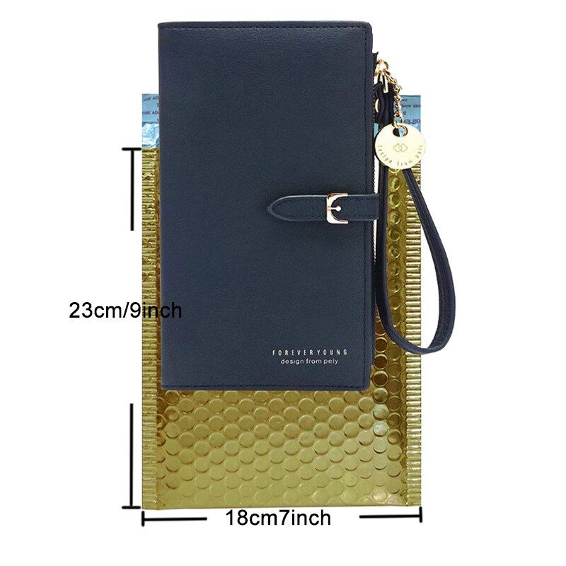 10PCS Metallic Bubble Mailer Envelopes Padded Mailing Bag Self Sealing Foam Foil Courier Bag Waterproof Bubble Bags