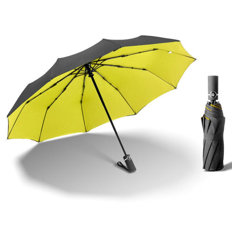 ! 10K Double-layer Automatic Umbrella Folding Business Umbrella Men And Women Gentle Folding Compact Umbrella: 05