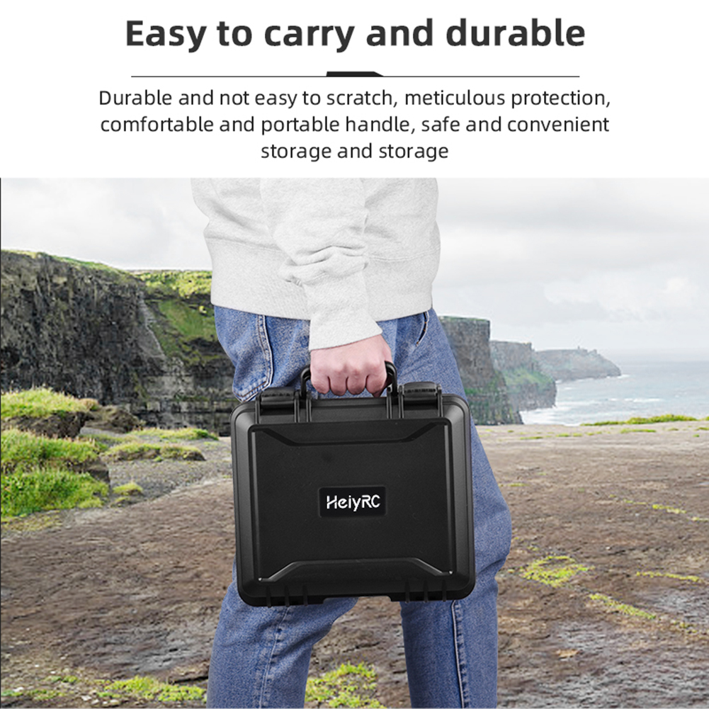 Explosion-Proof Portable Hard Shell Carrying Case for DJI Mavic Air 2/Air 2S Drone Protector Shockproof Waterproof Storage Box