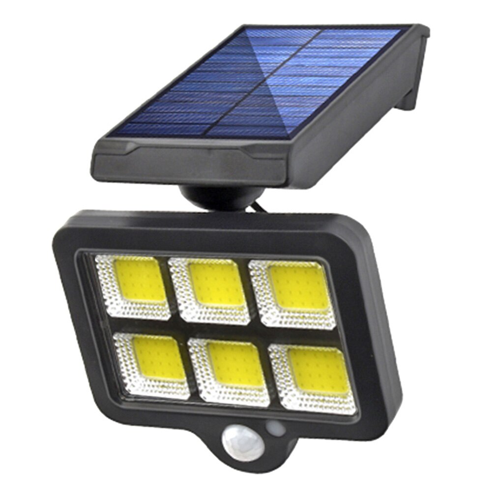 LED Solar Wall Light Outdoors Motion Sensor Waterproof Garden Lighting + 5m Extension Cable Courtyard Fence Driveway Street Lamp