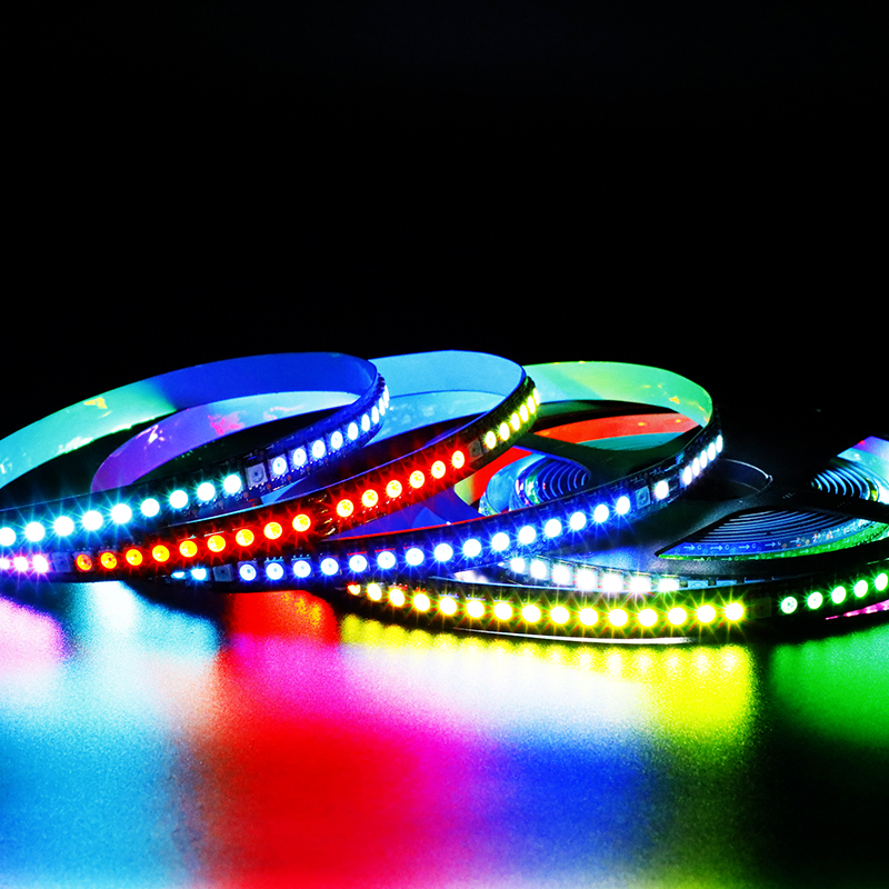 1~5m 5V Addressable SK9822 LED Strip Light DATA and CLOCK seperately 30/60/144 leds/m SMD 5050 RGB pixel Smart Lamp Tape APA102