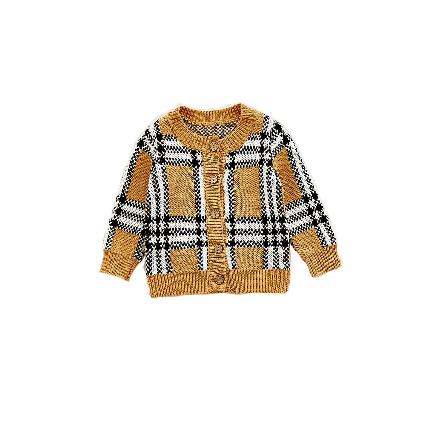 Herbst Baby Mädchen Kleidung einstellen Baby gestrickt Bodysuit einstellen Kleinkind neugeboren Baby Mädchen stricken Strickjacke Jungen Pullover Baumwolle Baby Overall: 203S07Mantel / 9m