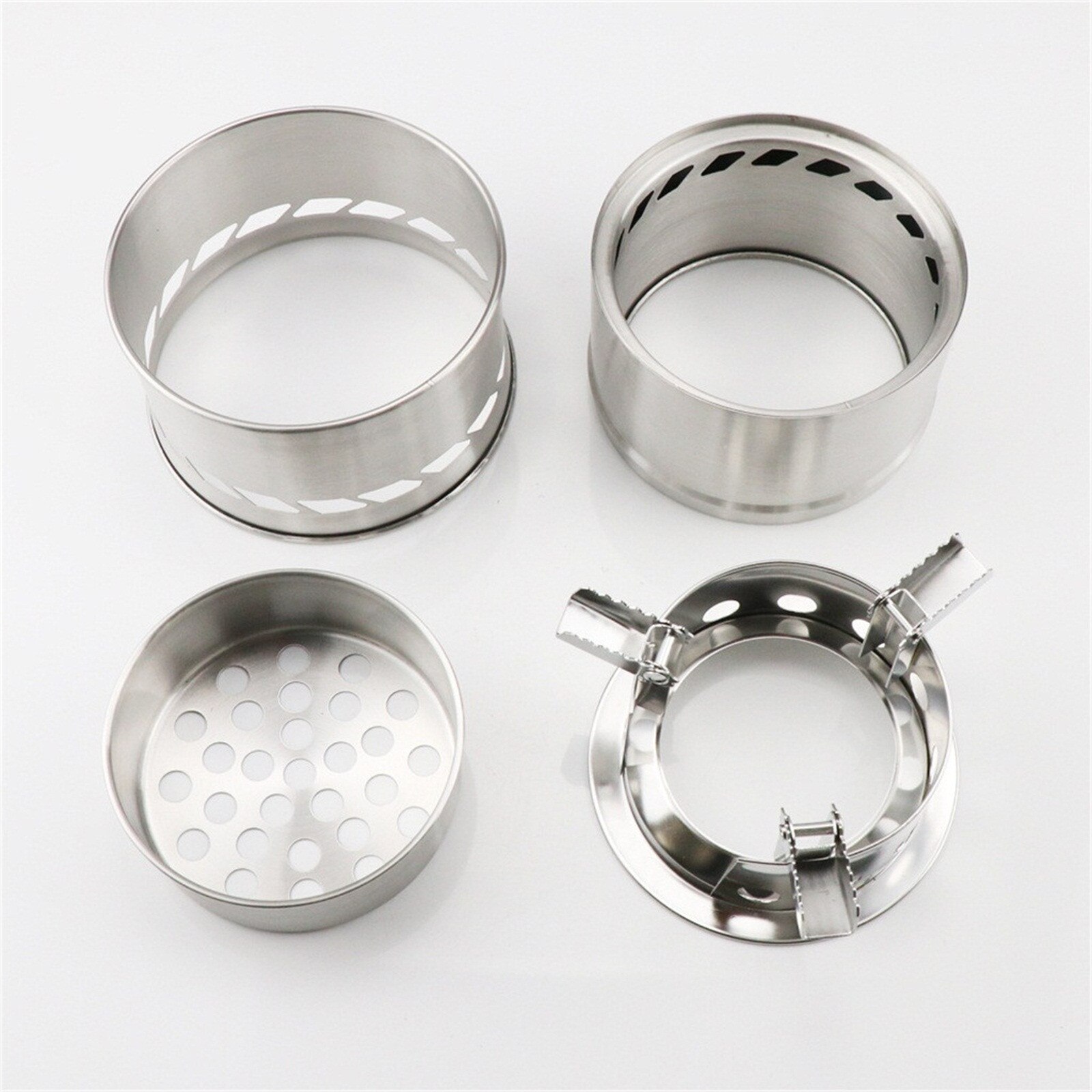 4# Portable Camping Hiking Stove Heater Outdoor Barbecue Rack Removable Picnic Cooker Stove Equipment Mini Barbecue