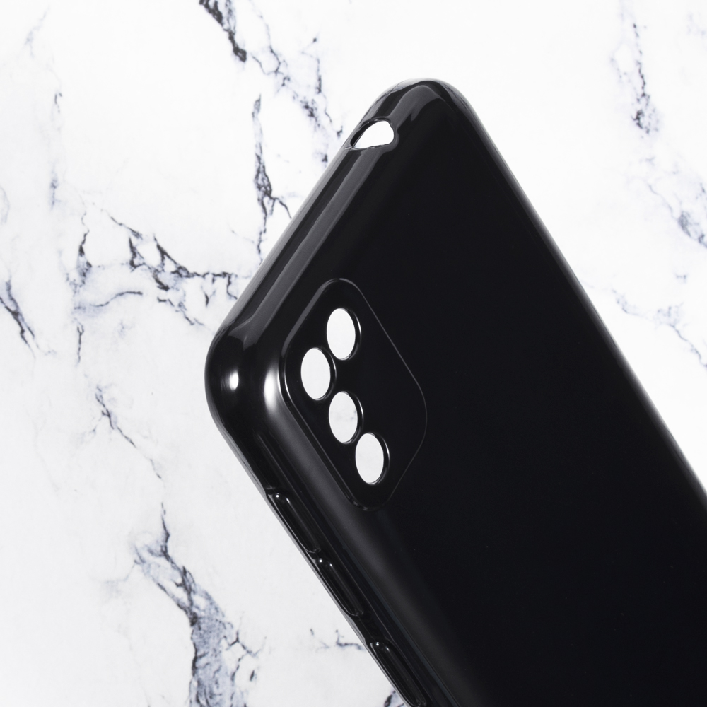 X93 custodia Cover posteriore in Silicone morbido opaco TPU per Doogee X93 custodia per telefono sottile antiurto: Black