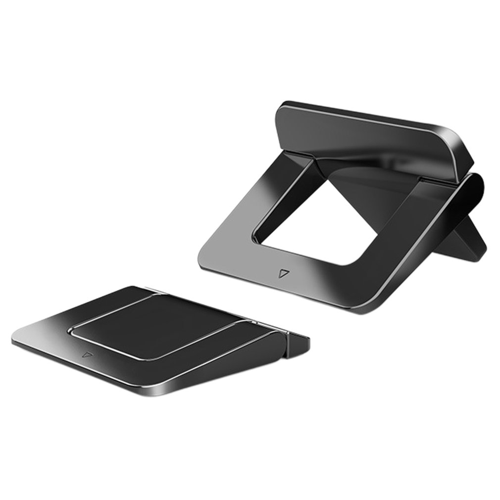 2 paar mini-laptopständer, unsichtbare notebookhalterung, verstellbare kühlfunktion, faltbarer tablet-tischständer, computerstütze