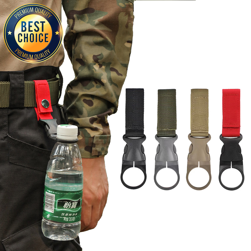 Gesp Haak Waterfleshouder Clip Outdoor Nylon EDC Klim Karabijnhaak Riem Rugzakhanger Kamp Karabijnhaak Riemclip