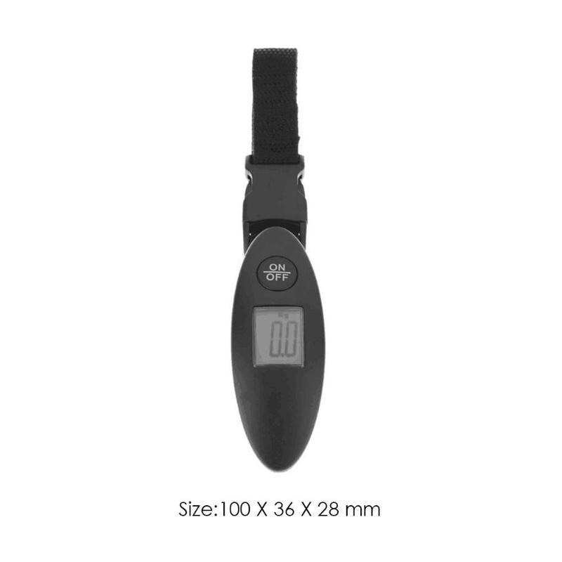 40kg/10g 88Lb Mini Digital Electronic Luggage Scale LCD Display Portable Travel Handheld Weighing Luggage Suitcase Scale